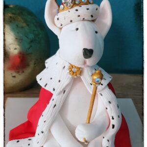 Royal Bull Terrier Figurine