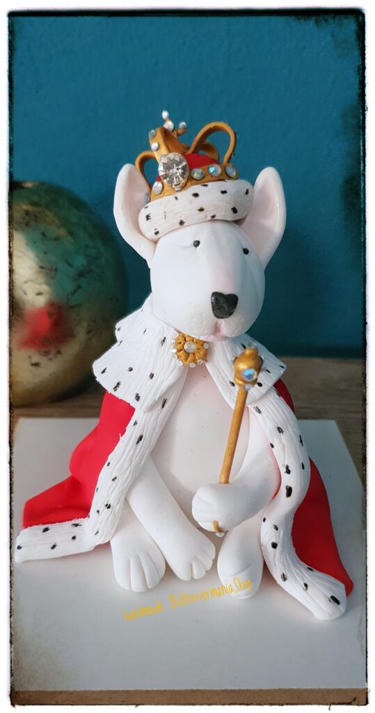 Royal Bull Terrier Figurine
