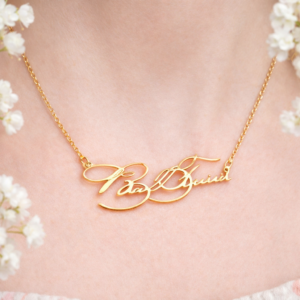 Elegant Bull Terrier necklace worn around the neck, jewelry gift for Bull Terrier lovers