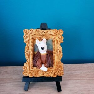 Renaissance Bull Terrier Portrait