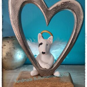 Bull Terrier Angel Figurine